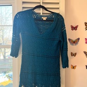 Lucky brand knit blouse top